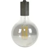 Ampoules|Ampoule globe 12,5 cm gris fumé LED filament (E27)