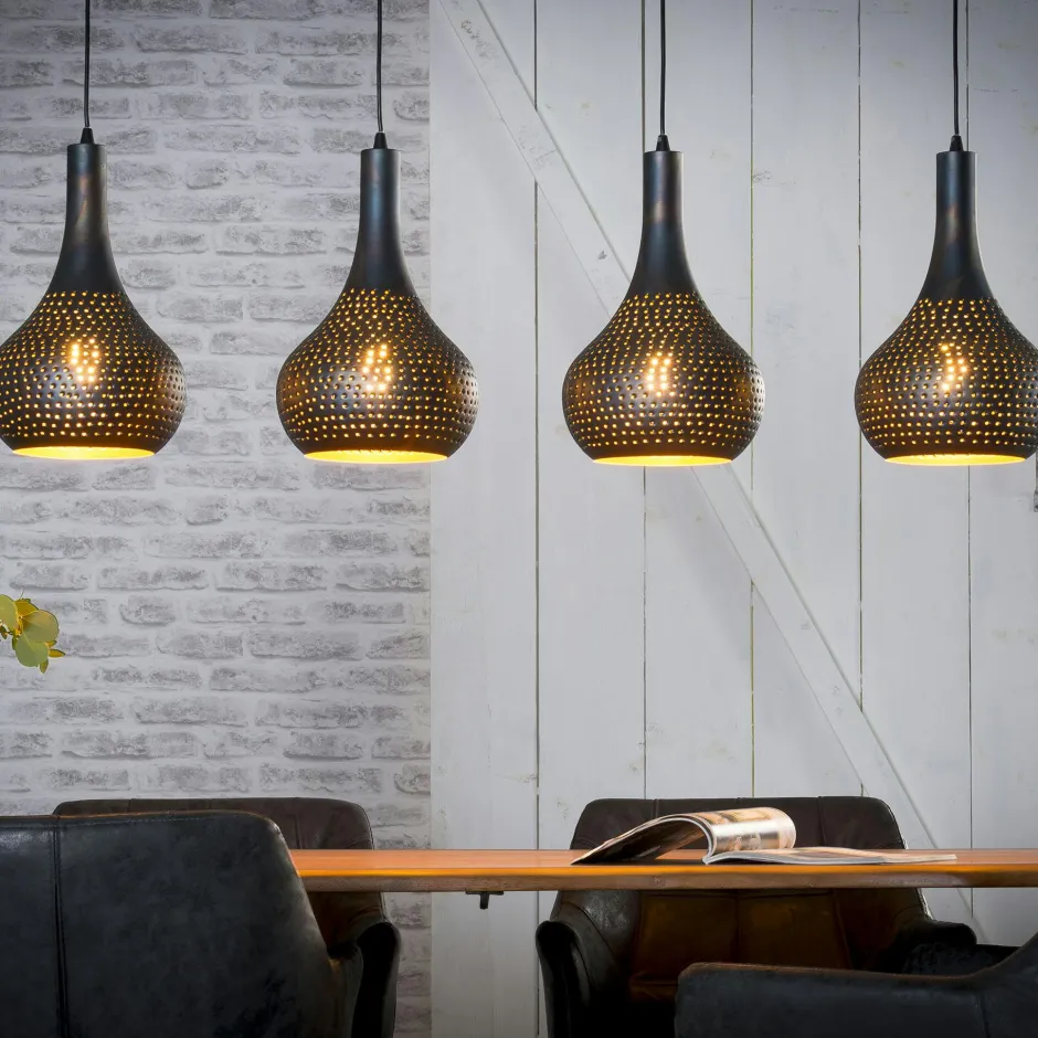 Ampoules|Ampoule poire ambrée LED filament lumière chaude (E27)