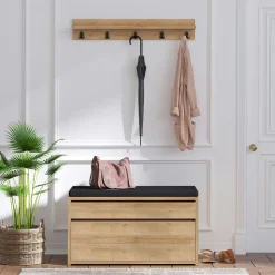 WINDER Appliques|Applique murale noire – disque blanc minimaliste 