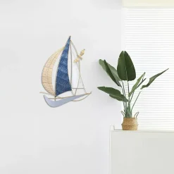 CAMOGLI Appliques|Applique murale rustique, cube bois et métal