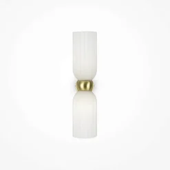 SOLANA Appliques|Applique rétro en verre dépoli, forme sablier