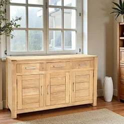 Attan Buffets Contemporains|Buffets Contemporains|Bahut bas moderne hévéa 150x90cm