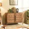 Swing Buffets En Bois|Buffets En Bois|Bahut de rangement en teck recyclé 100 cm