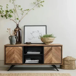 MANADO Buffets Contemporains|Buffets Contemporains|Bahut en bois de teck recyclé