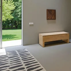 Helena Rangements Déco·Malles|Coffres En Bois|Banc coffre hévéa 118cm