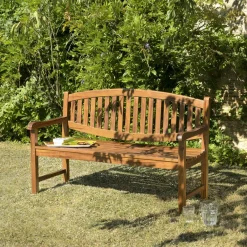 MACAO Bancs De Jardin|Banc ovale en teck 150 cm