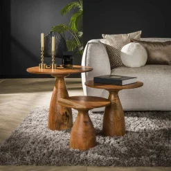 MARFA Meubles Tv En Bois|Banc TV moderne noir avec rangement - effet bois