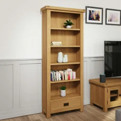 PUERTO Bibliothèques En Bois|Bibliothèques En Bois|Bibliothèque colonne en bois clair