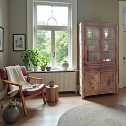 Tessa Meubles De Salon·Colonnes De Rangement|Meubles De Rangement·Colonnes De Rangement|Bibliothèque colonne hévéa H196cm