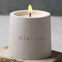 Décorations De Noël·Toute La Déco De Noël|Bougies / Parfums D'Intérieur|Bougie parfumée blanche – vanille et rose