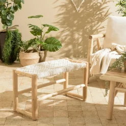 OKA Bouts De Canapé En Bois|Bouts De Canapé En Métal|Bout de canapé chêne massif