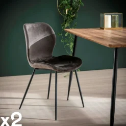 OTTAWA Univers Déco·Design Contemporain|Bout de canapé design en céramique noire marbrée