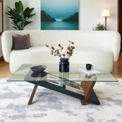 DERBY Bouts De Canapé En Bois|Tables Basses Scandinaves|Bout de canapé moderne en chêne clair