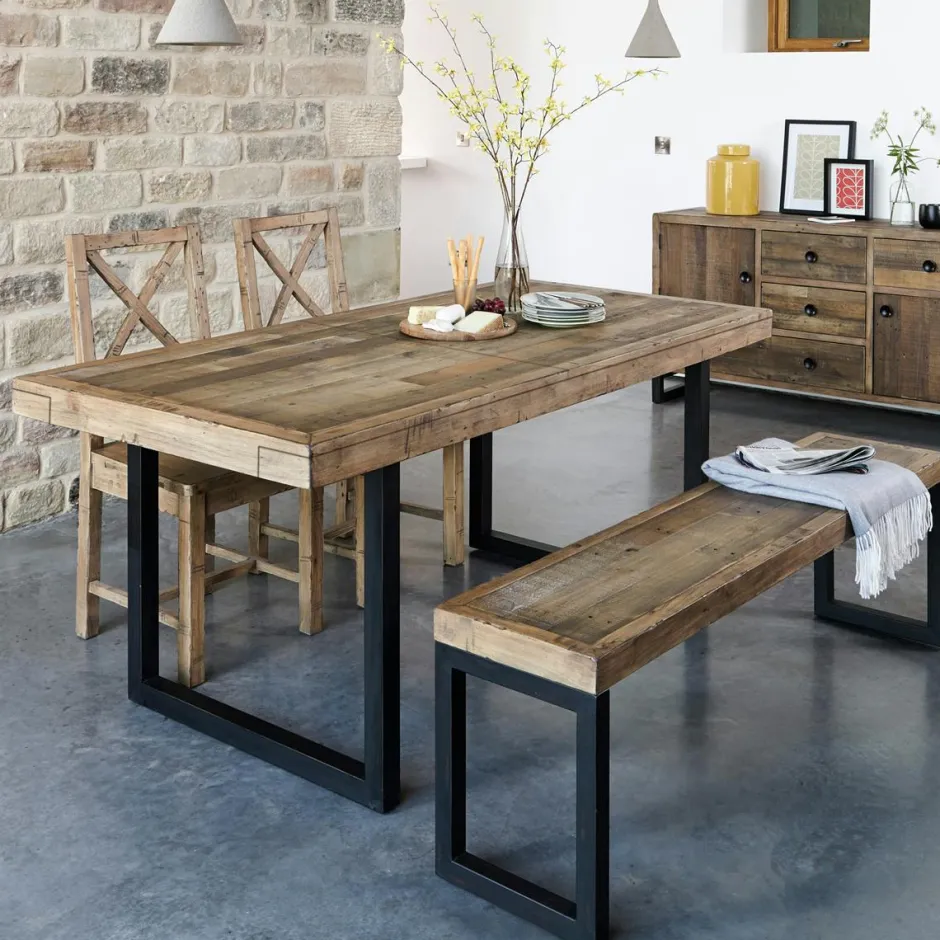 BRISBANE Univers Déco·Loft Industriel|Buffets Industriels|Buffet bois recyclé