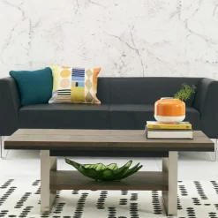 RIMINI Buffets Contemporains|Buffets Contemporains|Buffet de salle à manger en chêne et métal brossé 165 cm