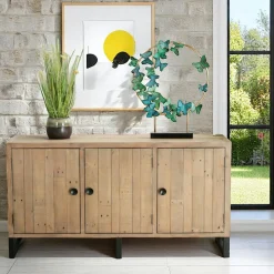 AUCKLAND Buffets Industriels|Buffets Industriels|Buffet de salon en bois recyclé