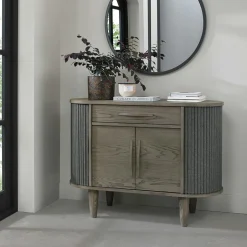 HOUSTON Buffets Contemporains|Buffets Contemporains|Buffet en bois avec accordéon 165 cm