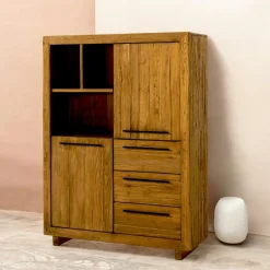 KERALA Buffets Scandinaves|Buffets Scandinaves|Buffet enfilade en teck recyclé naturel