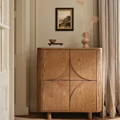 KYOTO Buffets Contemporains|Buffets Contemporains|Buffet haut contemporain 4 portes