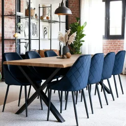 Brooklyn Buffets Industriels|Buffets Industriels|Buffet industriel bois-métal 3 portes 1 tiroir 150 cm