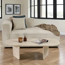 JENA Buffets Contemporains|Buffets Contemporains|Buffet moderne 4 portes effet chêne - 2 niveaux