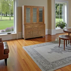 Attan Vaisseliers Scandinaves|Vaisseliers Scandinaves|Buffet vaisselier vitré bois moderne 150cm