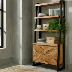 LIMA Univers Déco·Maison De Campagne|Bureaux En Bois|Bureau avec rangement en bois de sapin