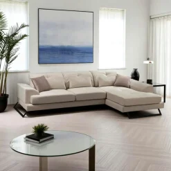 MILO Canapés 3 Places|Canapés En Tissu|Canapé 3 places anthracite avec dossier inclinable