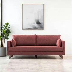 SPLIT Canapés En Tissu|Canapés 2 Places|Canapé 2 places gris anthracite - dos droit