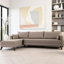 SPLIT Canapés En Tissu|Canapés 2 Places|Canapé 2 places gris anthracite - dos droit