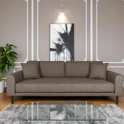 AMSTERDAM Canapés Marron|Canapés 3 Places|Canapé 3 places marron - 210 cm