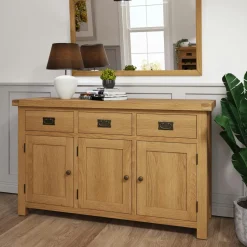 DENVER Univers Déco·Scandinave Hygge|Univers Déco·Maison De Campagne|Canapé convertible en bois recyclé coussins taupe