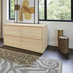 STOCKHOLM Meubles En Aluminium Brafab|Canapés De Jardin|Canapé d'angle jardin en aluminium blanc