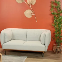 GOTEBORG Canapés En Tissu|Canapés 2 Places|Canapé gris perle en tissu