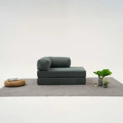 ALTEA Canapés En Tissu|Canapé-lit sans mécanisme anthracite, 2 places