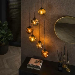 SALERNE Univers Déco·Maison De Campagne|Chaise de bar industrielle bleu foncé