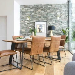 TARAZ Meubles De Cuisine·Chaises|Chaises Contemporaines|Chaise de salle à manger grise motif damier (lot de 2)