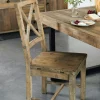 BRISBANE Univers Déco·Maison De Campagne|Meubles De Cuisine·Chaises|Chaise en bois recyclé (lot de 2)