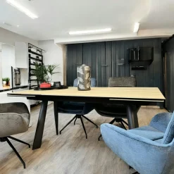 Melbourne Univers Déco·Design Contemporain|Chaises Capitonnées|Chaise en velours bleu (lot de 2)