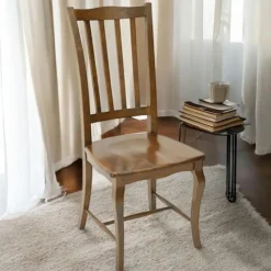 Tradition Chaises En Bois|Meubles De Cuisine·Chaises|Chaise galbée hévéa