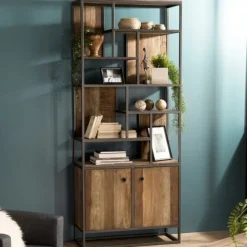 Swing Chaises En Bois|Meubles De Cuisine·Chaises|Chaise vintage bois noir recyclé et cannage chanvre tressé