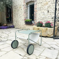 Oslo Transats / Bains De Soleil|Meubles En Aluminium Brafab|Chilienne design vert argile