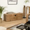 DENVER Univers Déco·Maison De Campagne|Rangements Déco·Malles|Coffre de rangement en bois de pin recyclé