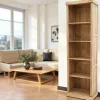 Tradition Meubles De Salon·Colonnes De Rangement|Meubles De Rangement·Colonnes De Rangement|Colonne bibliothèque bois hévéa massif H200cm