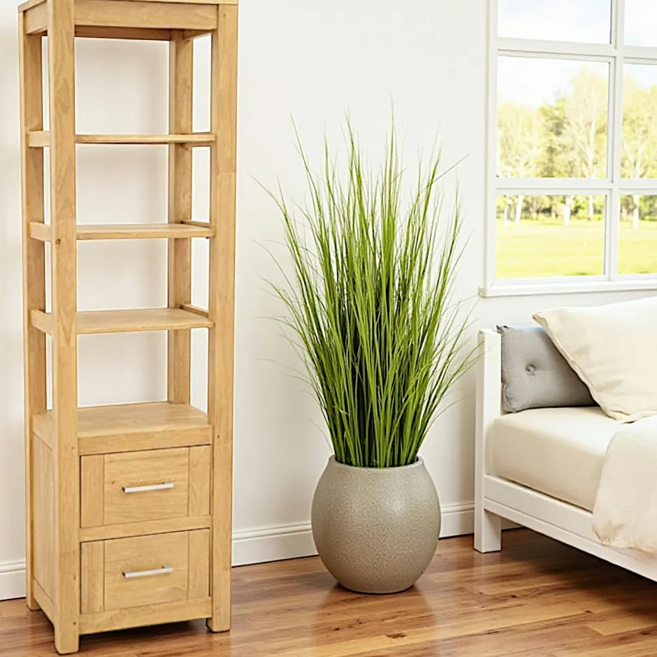 Attan Meubles De Salon·Colonnes De Rangement|Meubles De Rangement·Colonnes De Rangement|Colonne étagère moderne bois hévéa H190cm