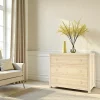 Gala Commodes En Bois|Commode exotique bois massif hévéa 3 tiroirs