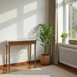 Tradition Consoles Avec Tiroirs|Consoles Avec Tiroir|Console classique bois hévéa massif 1 tiroir