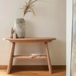 NELSON Consoles En Bois|Consoles En Bois|Console d'entrée en bois recyclé FSC