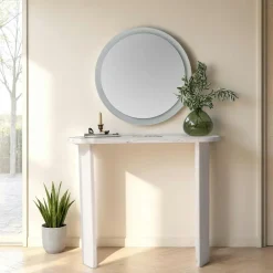 SITIA Consoles En Bois|Consoles En Bois|Console d'entrée moderne en bois grisé