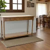 Tradition Consoles Avec Tiroirs|Consoles Avec Tiroir|Console pieds tournés bois hévéa 3 tiroirs 120cm